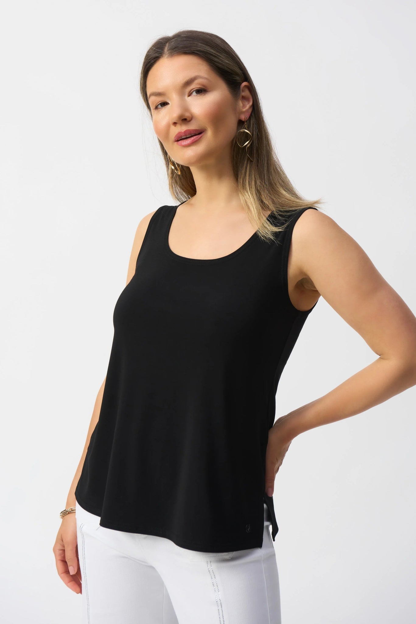 Joseph Ribkoff Scoop Neck CamiTopsPosh Boutique