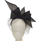 KaKyCo Bow and Veil FascinatorHatsPosh Boutique