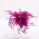KaKyCo Fuchsia Feather FascinatorHatsPosh Boutique