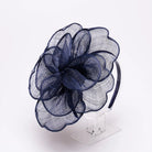 KaKyCo Navy Peony FascinatorHatsPosh Boutique