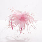 KaKyCo Pink Feather FascinatorHatsPosh Boutique