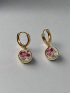 K.Ross Antique China Huggie EarringsJewelryPosh Boutique