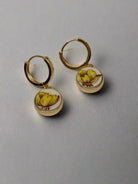 K.Ross Antique China Huggie EarringsJewelryPosh Boutique