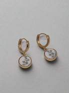K.Ross Antique China Huggie EarringsJewelryPosh Boutique