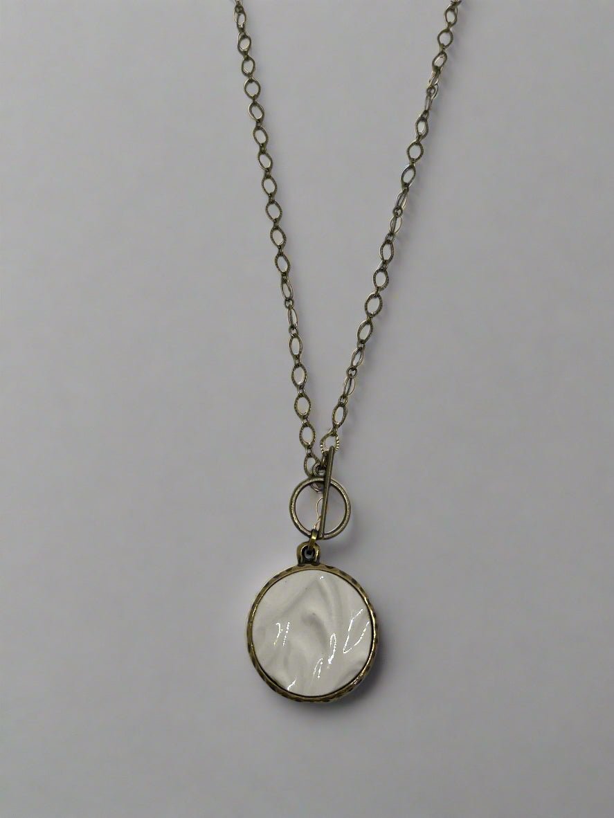 K.Ross Antique China Pendant NecklaceJewelryPosh Boutique