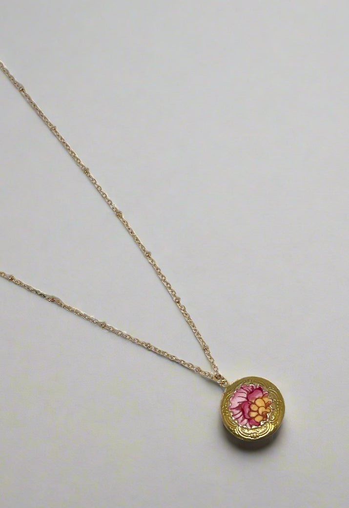 K.Ross Antique Locket NecklaceJewelryPosh Boutique