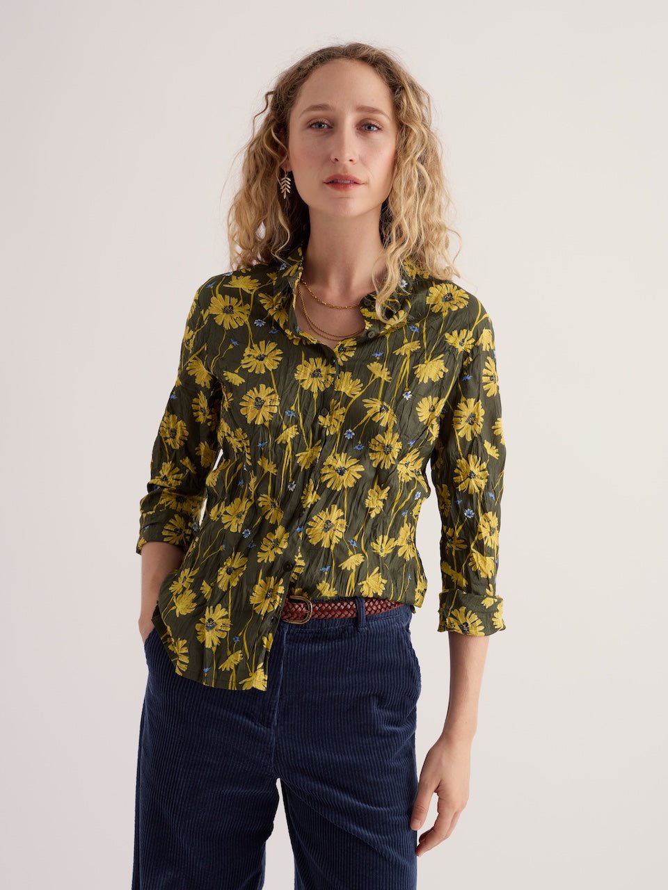 Larissa Dried Flowers ShirtTopsPosh Boutique
