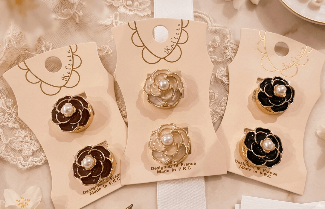 Layane Button CoverJewelryPosh Boutique