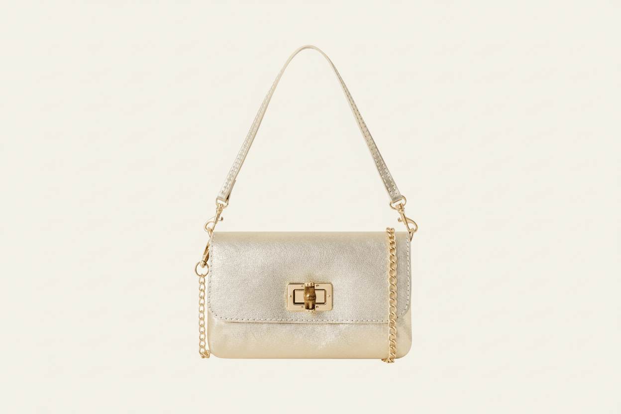 Leather Mini Shoulder BagHandbagsPosh Boutique