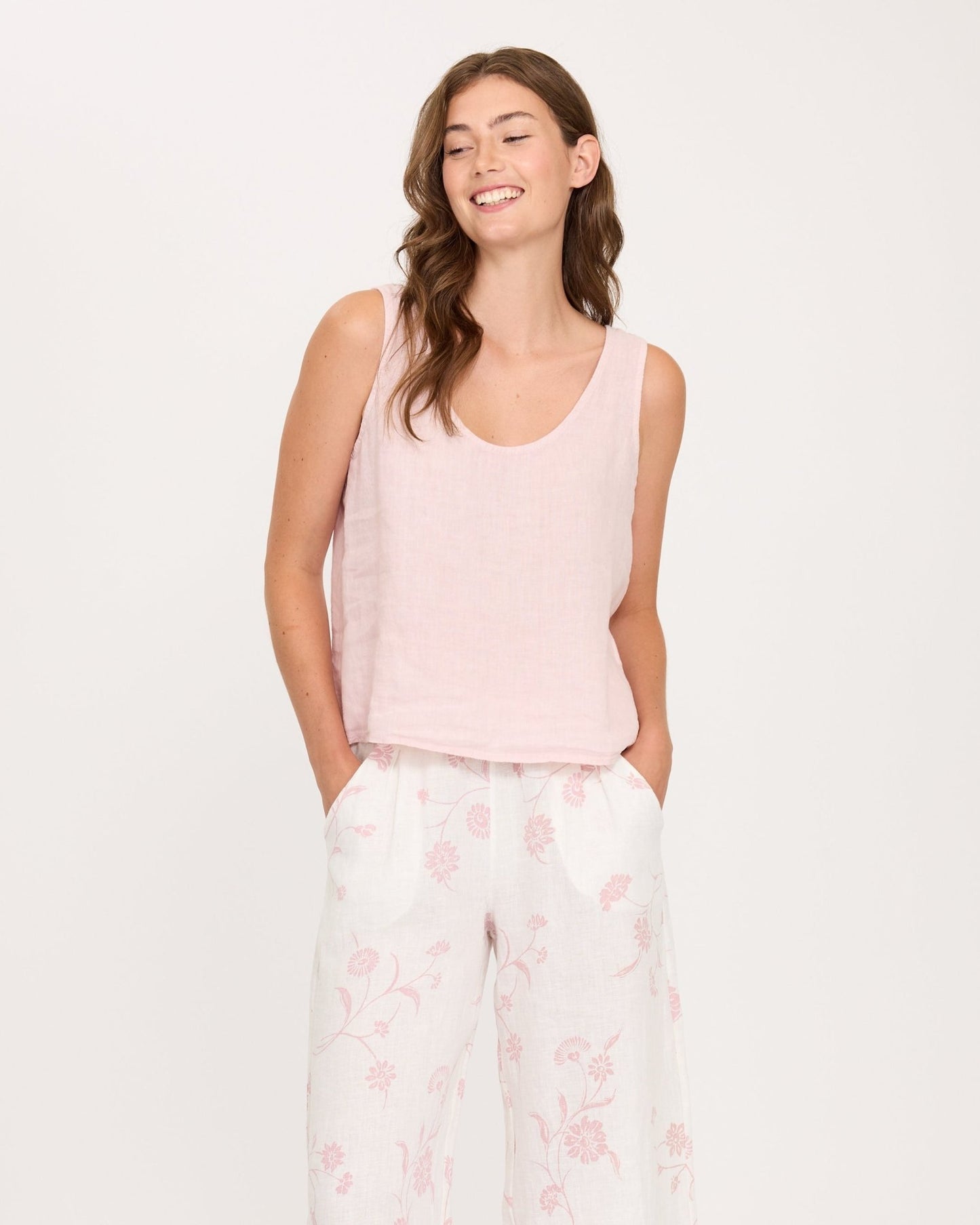 Linen Scoop TopPosh Boutique