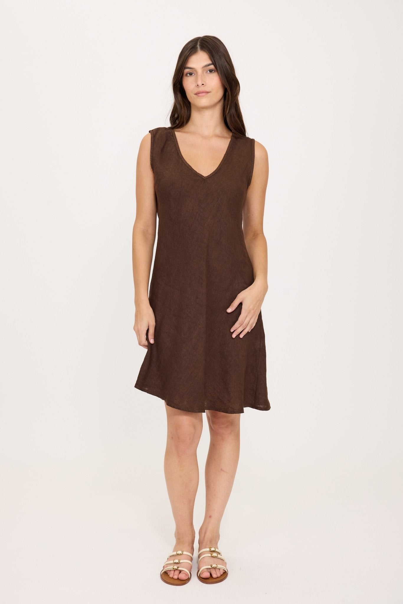 Linen Slip DressPosh Boutique