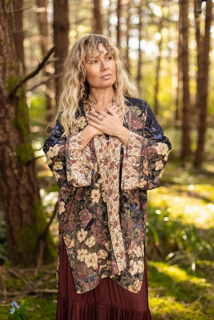 Lionheart Matinée Duster KimonoPosh Boutique
