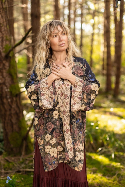 Lionheart Matinée Duster KimonoPosh Boutique