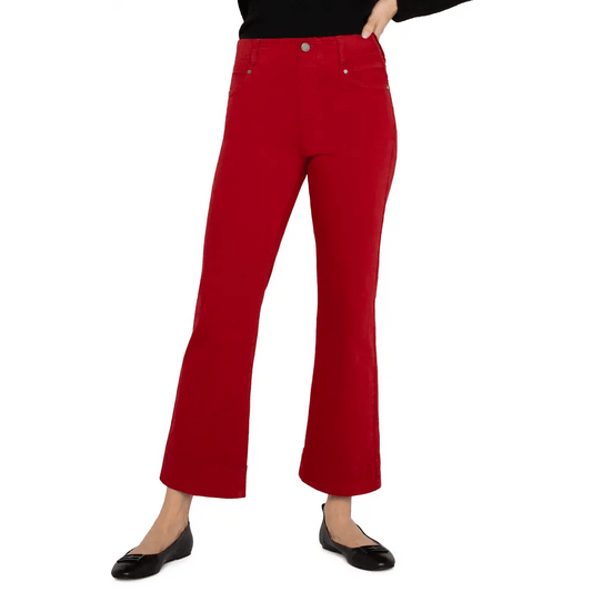 Liverpool Gia Crop Flare JeanDenimPosh Boutique