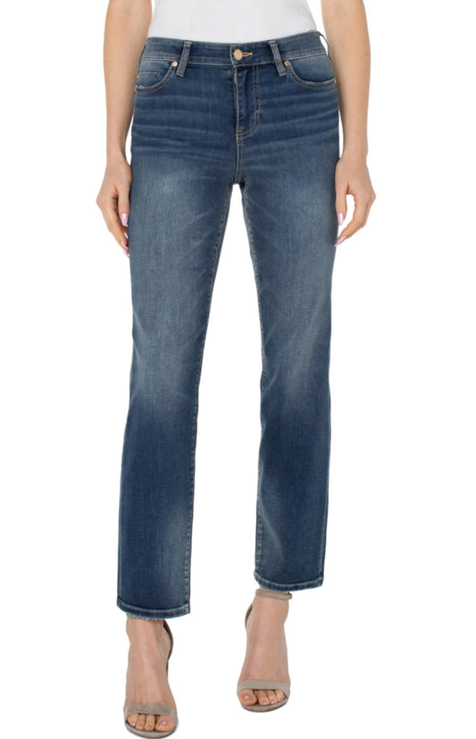 Liverpool Kennedy Straight JeansDenimPosh Boutique