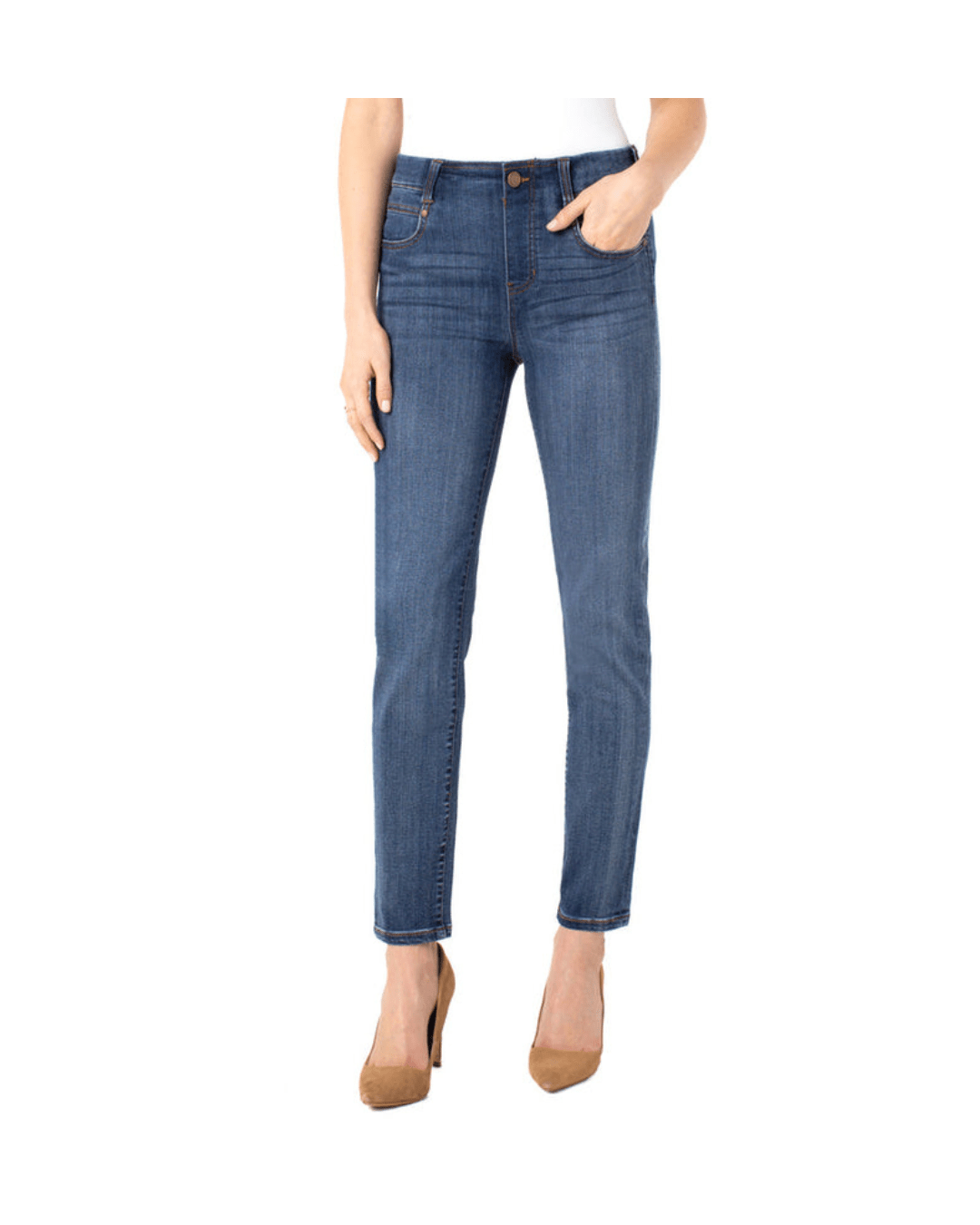 Liverpool Slim Gia Glider JeansDenimPosh Boutique