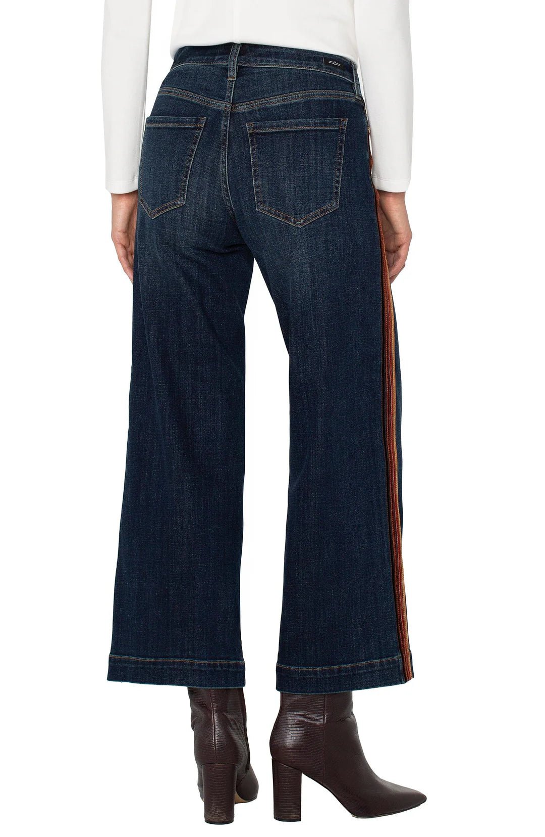 Liverpool Stride Velvet Trim JeanDenimPosh Boutique