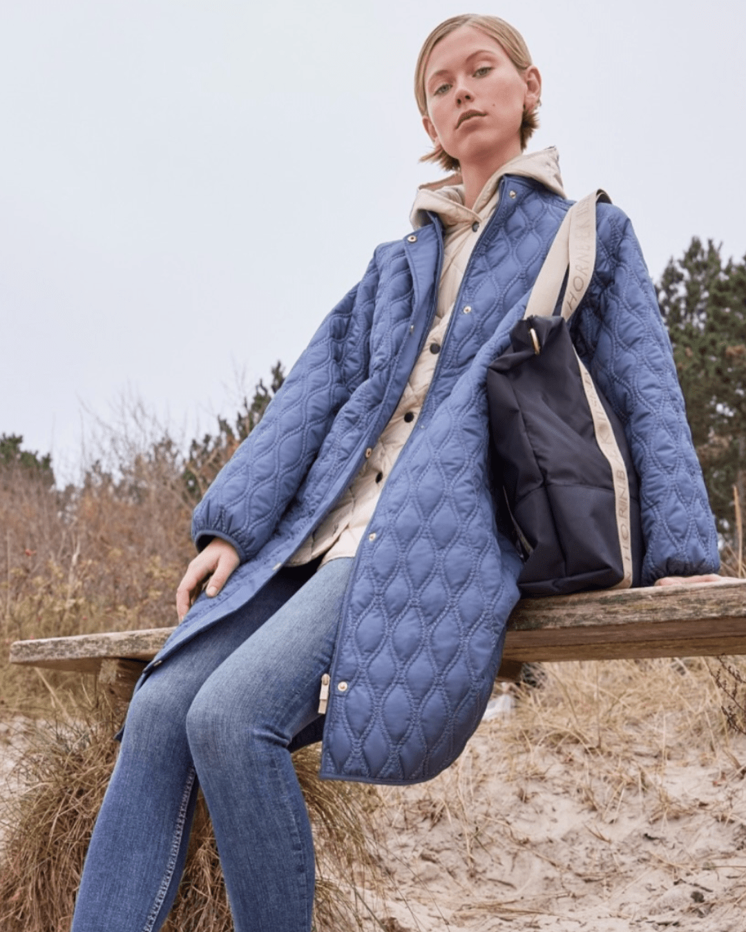 Long Quilt JacketJacketsPosh Boutique