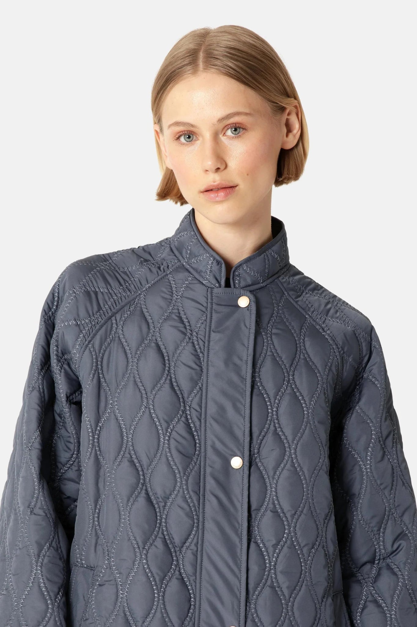 Long Quilt JacketJacketsPosh Boutique