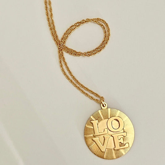 LOVE PendantPosh Boutique