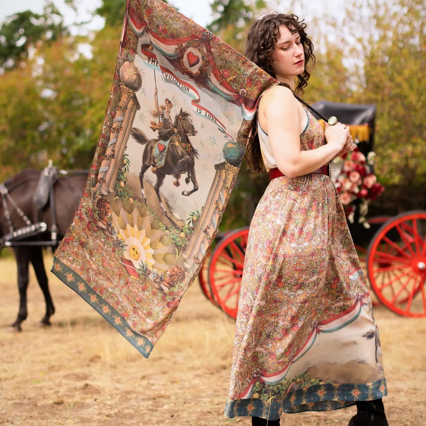 Love Revolution ScarfPosh Boutique