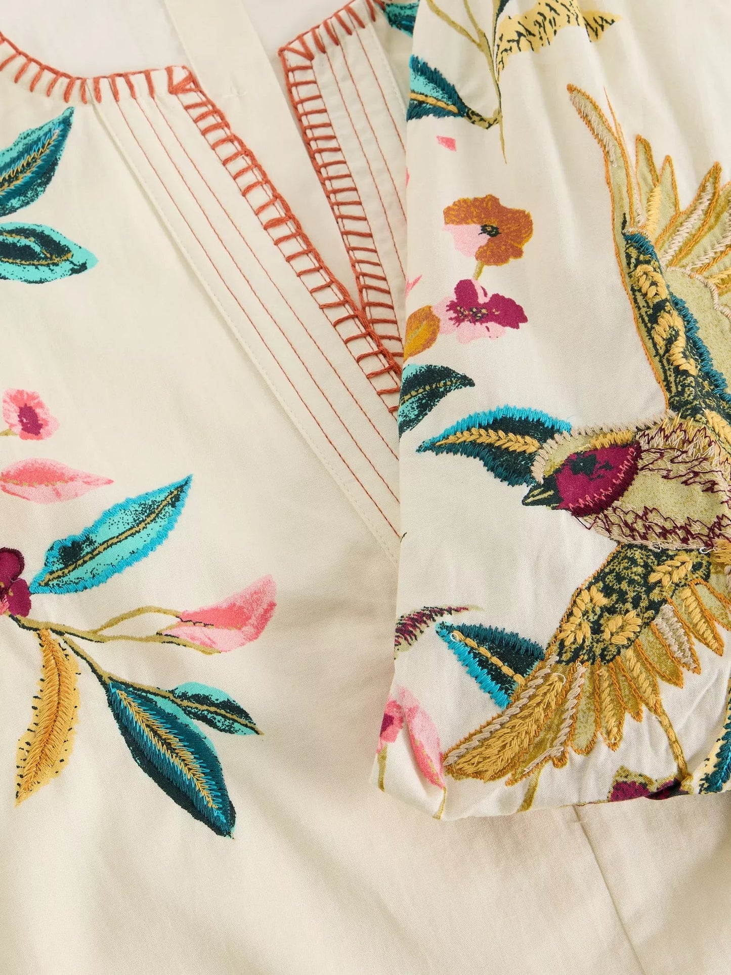 Maeve Embroidered BlouseTopsPosh Boutique