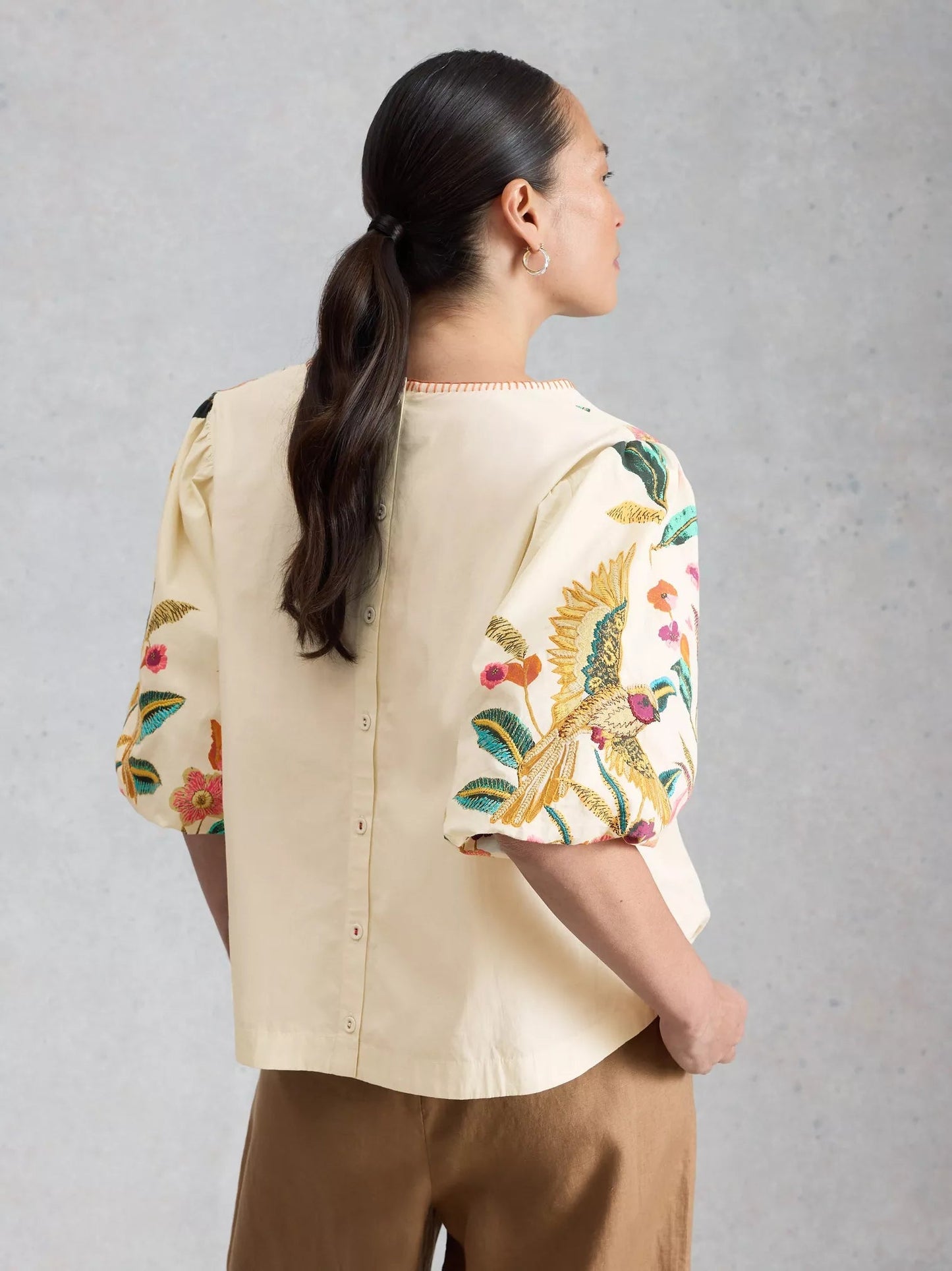 Maeve Embroidered BlouseTopsPosh Boutique