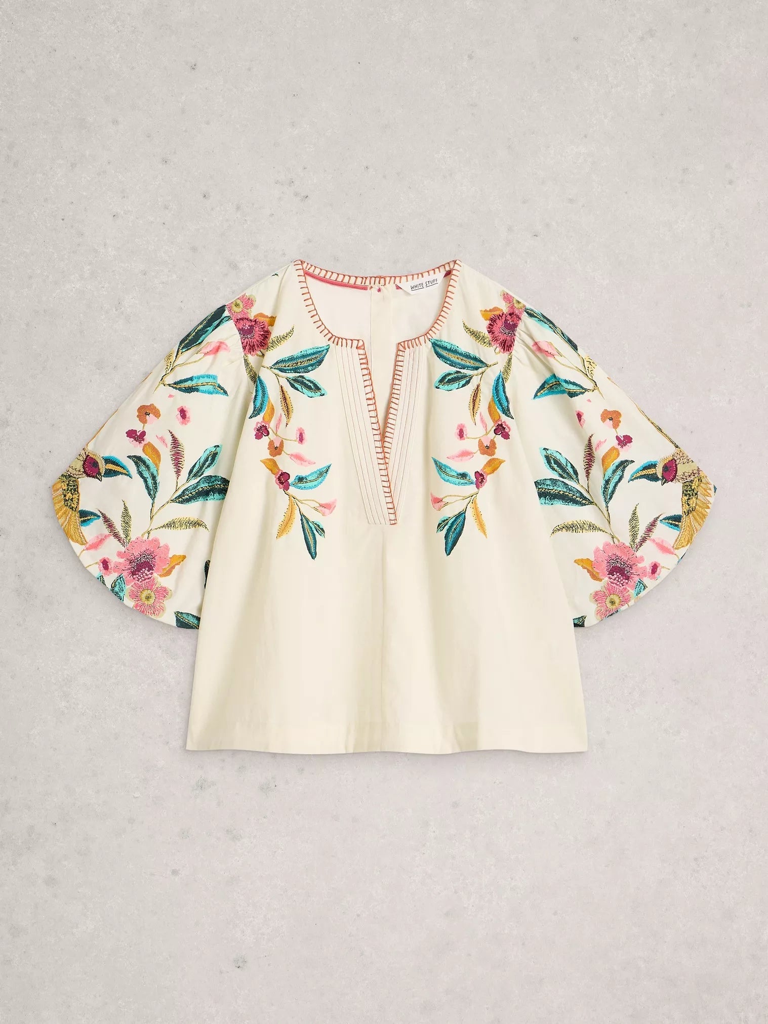 Maeve Embroidered BlouseTopsPosh Boutique