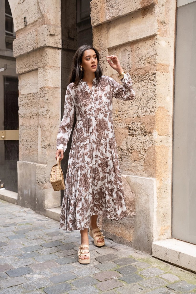 Marabella Mocha DressPosh Boutique