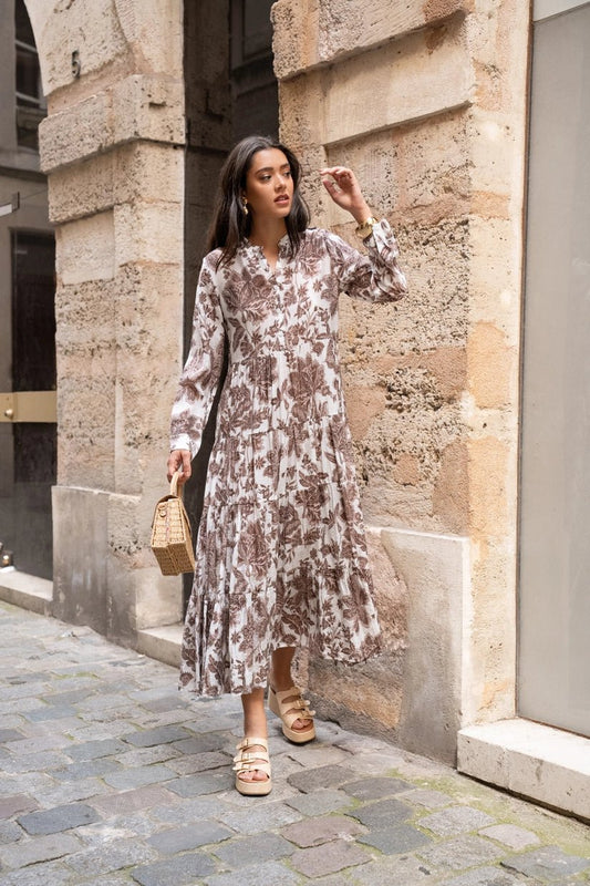 Marabella Mocha DressPosh Boutique