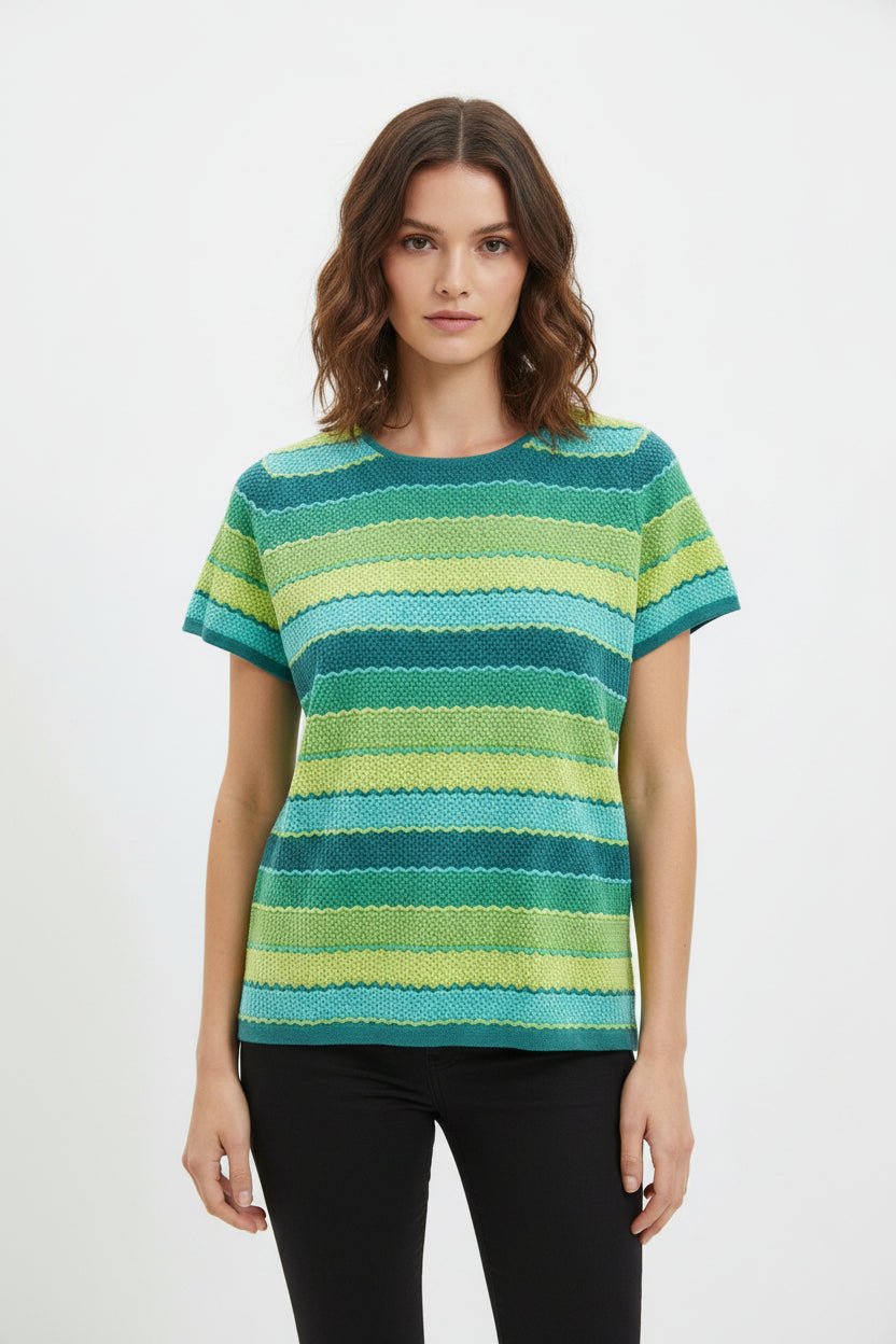 Maribo Knit TeeTopsPosh Boutique