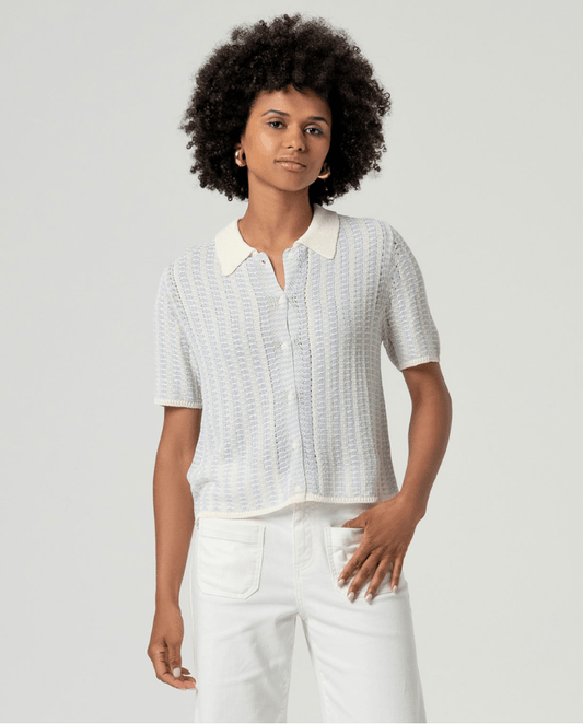 Marina Short Sleeve PoloTopsPosh Boutique