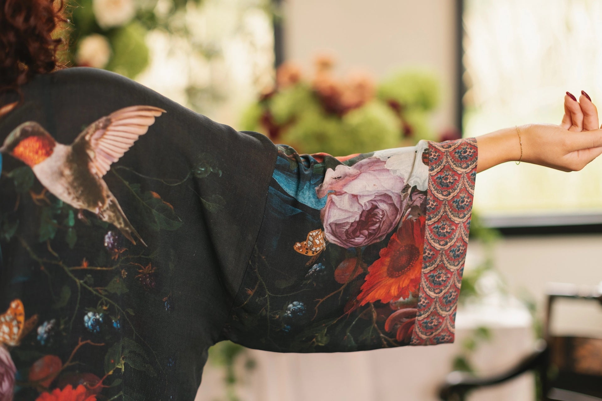 Market of Stars Flight of Fancy Kimono RobeJacketsPosh Boutique