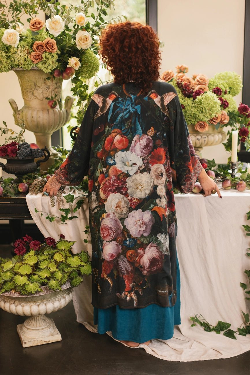 Market of Stars Flight of Fancy Kimono RobeJacketsPosh Boutique