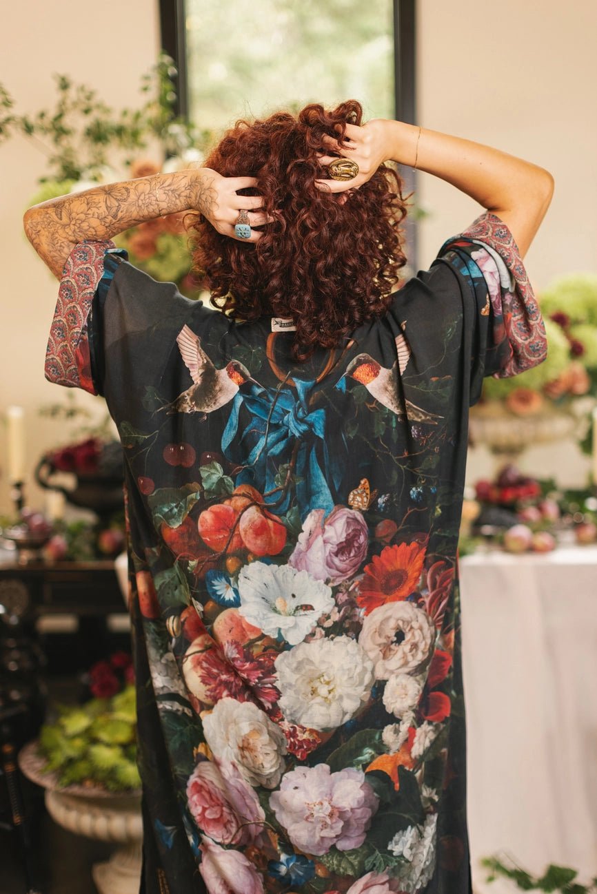 Market of Stars Flight of Fancy Kimono RobeJacketsPosh Boutique