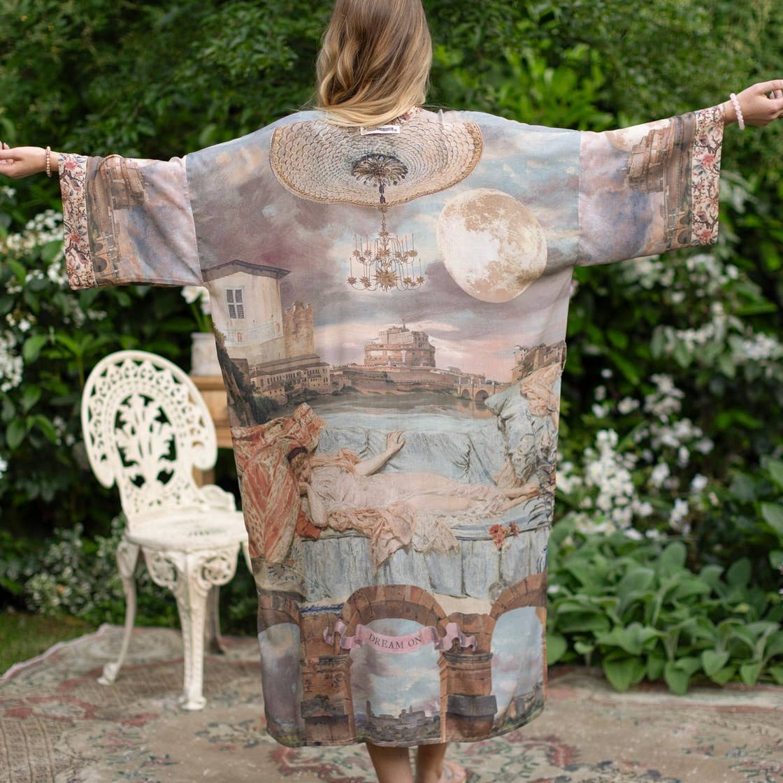 Market of Stars Moon Dreamer Kimono RobeJacketsPosh Boutique