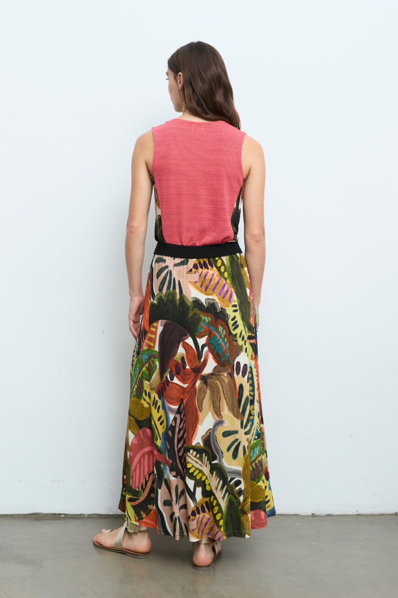 "Marron" SkirtPosh Boutique