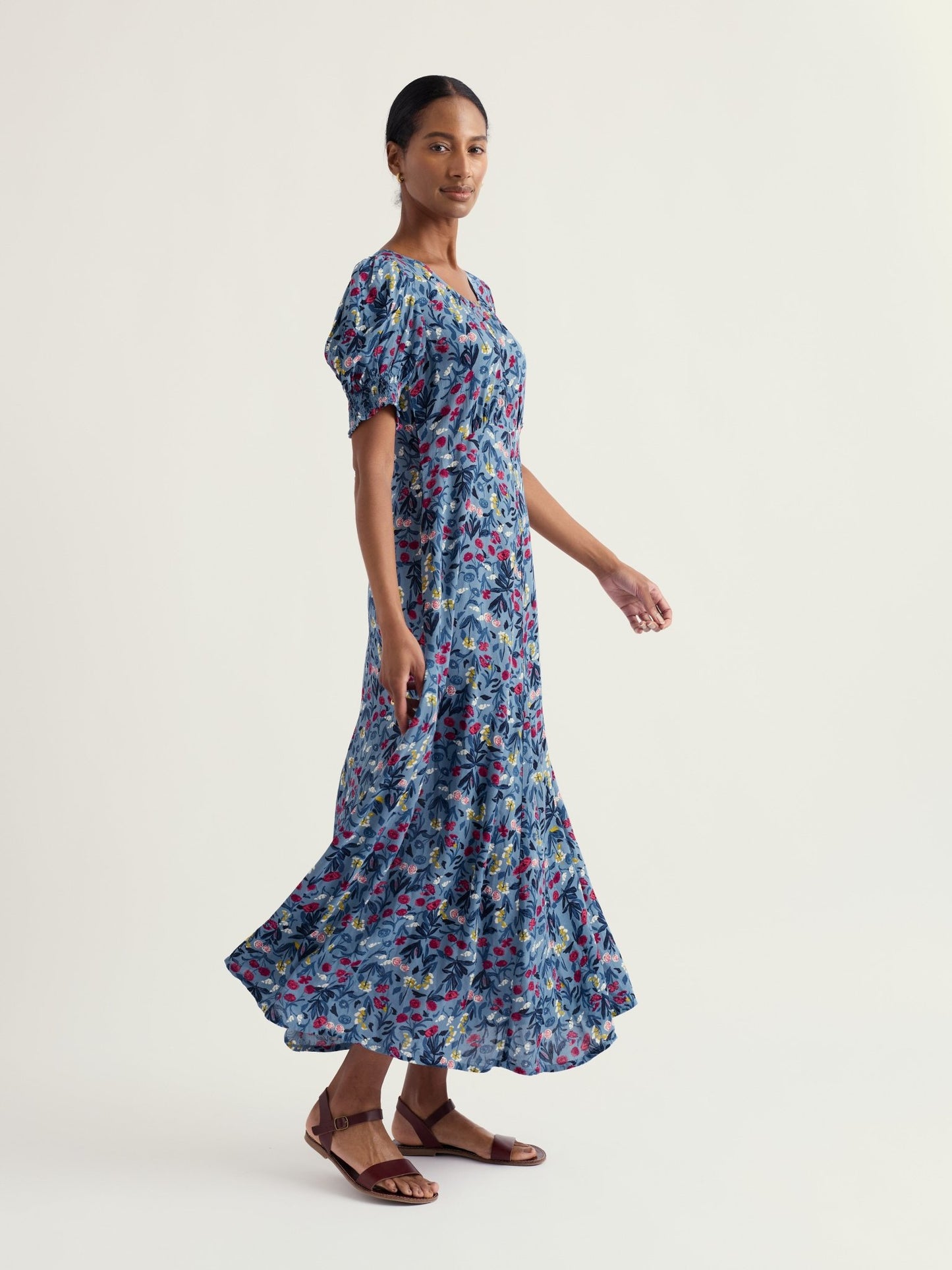Marsh Violet Empire DressDressesPosh Boutique