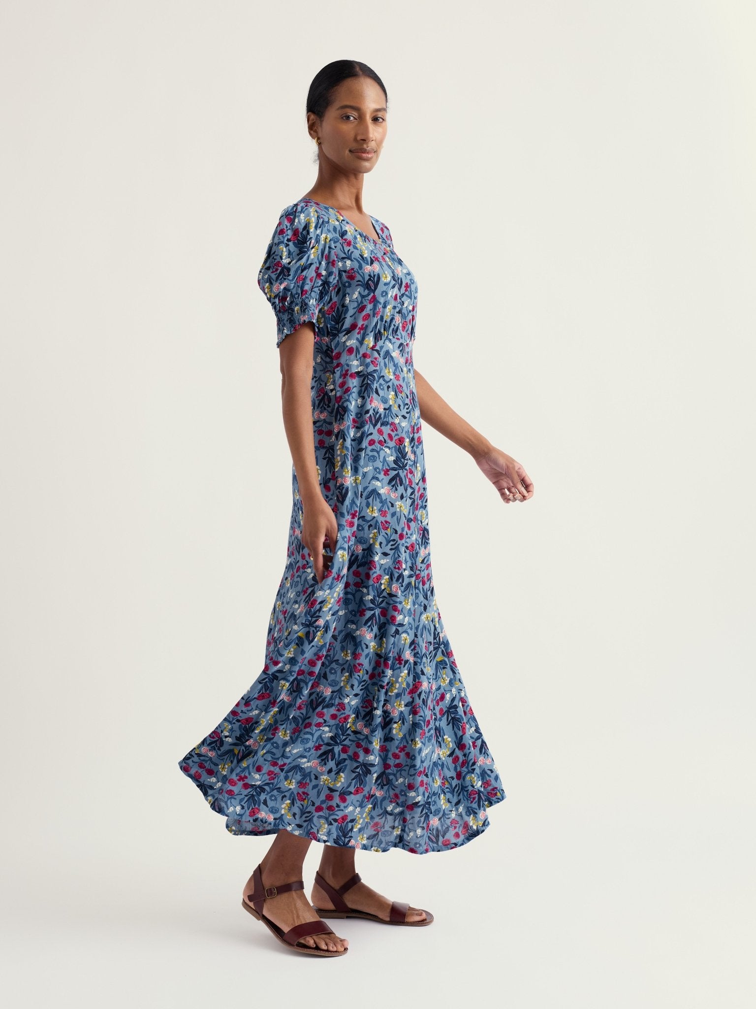 Marsh Violet Empire DressDressesPosh Boutique