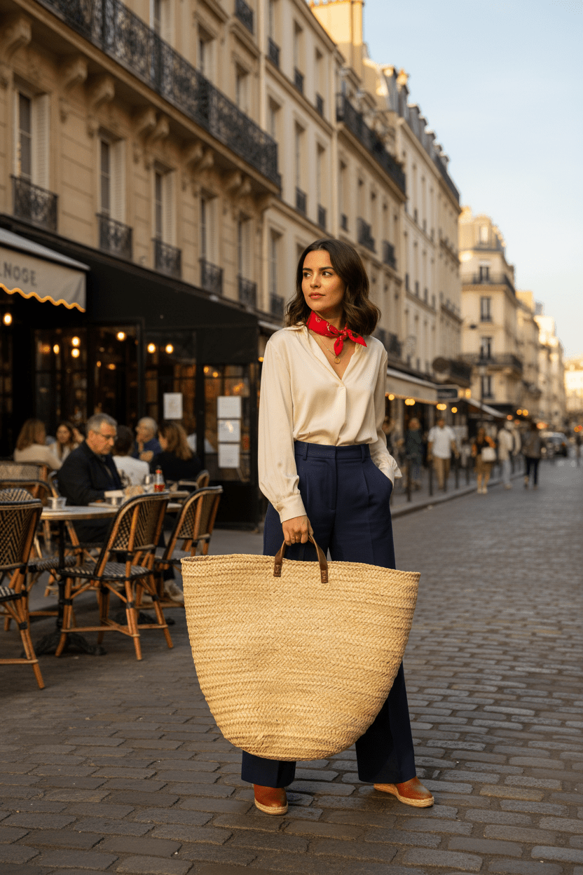 Maxi Palm Market Bag 121Posh Boutique