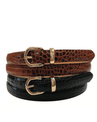 Medike Landes Croco Belt 29488BeltsPosh Boutique