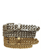 Medike Landes Metallic Braided Belt 28599BeltsPosh Boutique