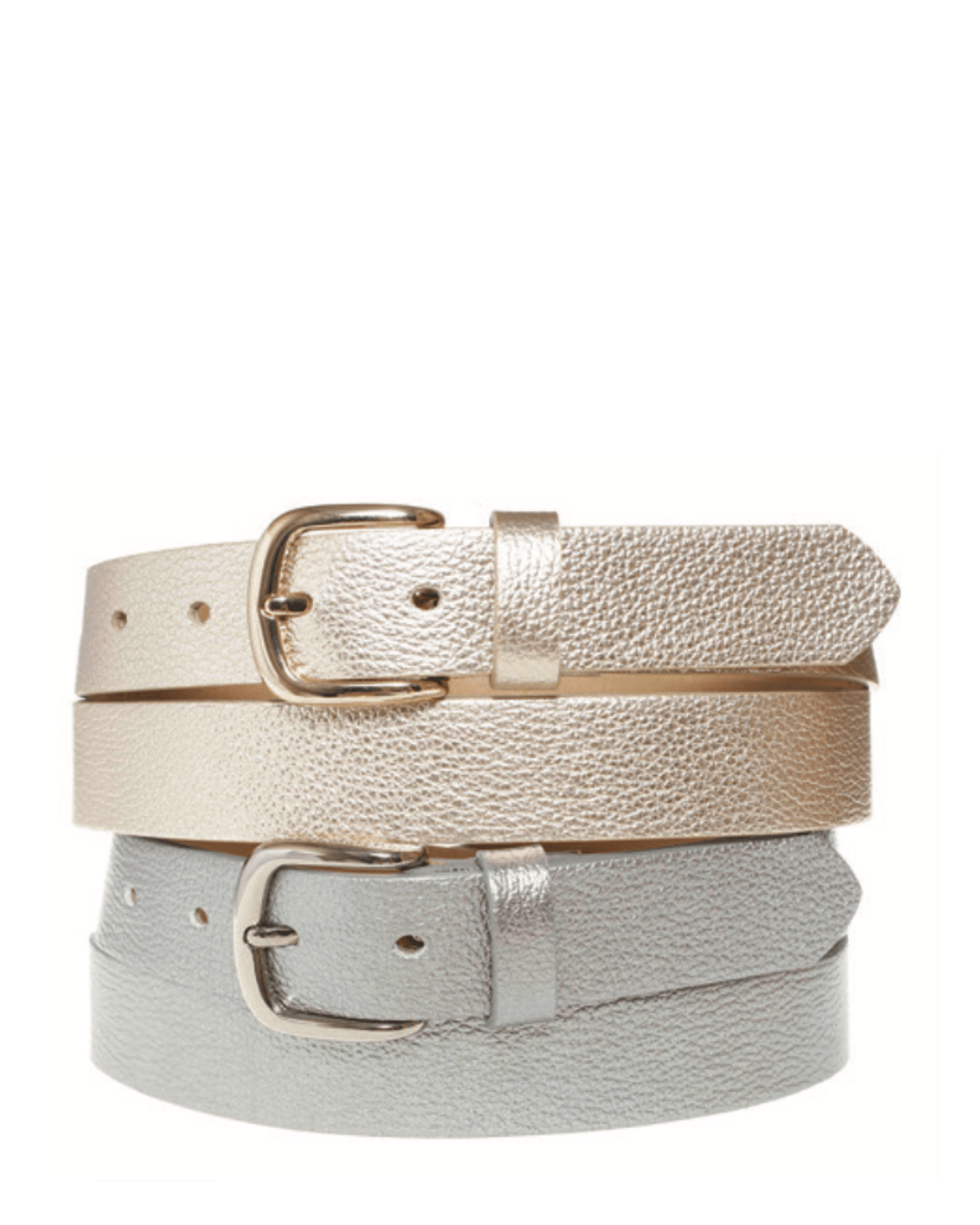 Medike Landes Metallic Leather Belt 25560BeltsPosh Boutique