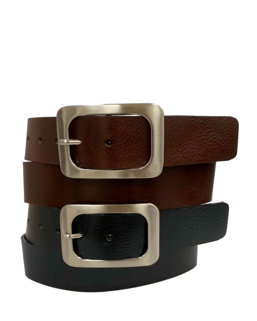 Medike Landes Nickel Buckle Belt 28857BeltsPosh Boutique