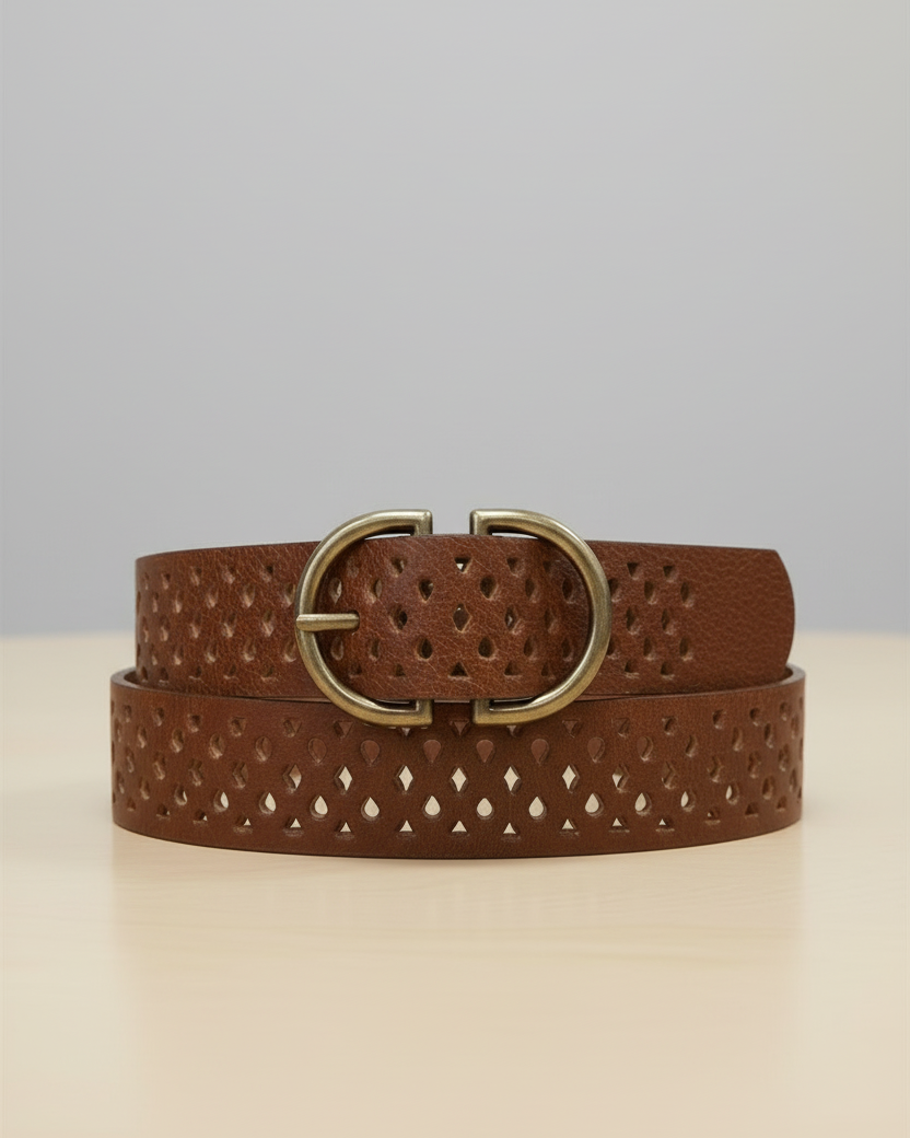 Medike Landes Perforation Belt 27900BeltsPosh Boutique