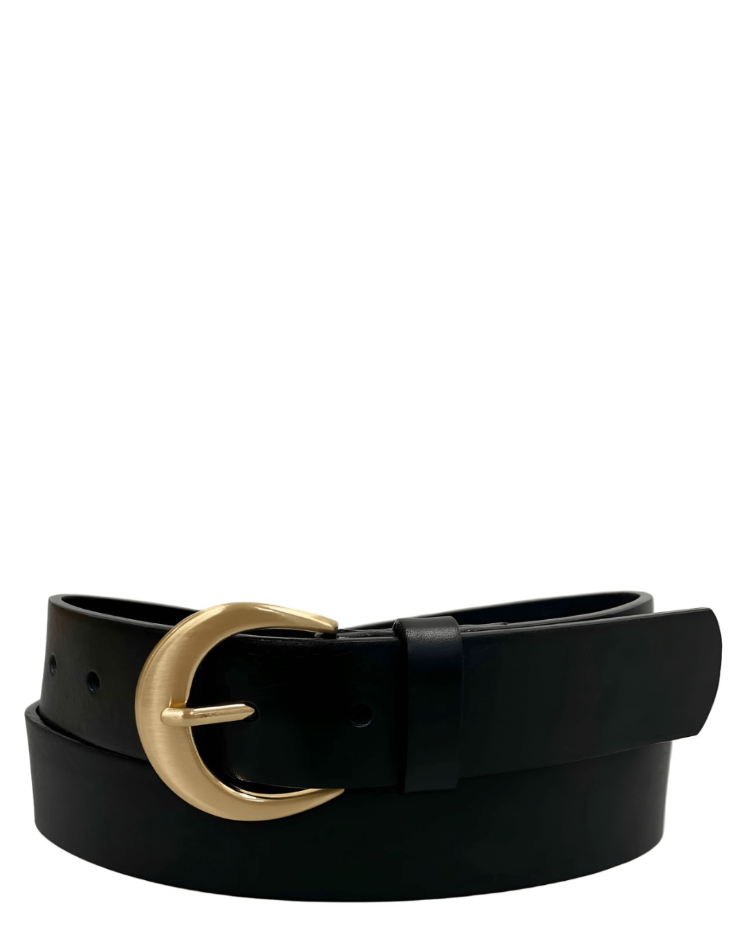 Medike Landes Satin Gold Buckle BeltBeltsPosh Boutique