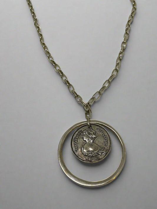 Merx Coin Chain NecklaceJewelryPosh Boutique