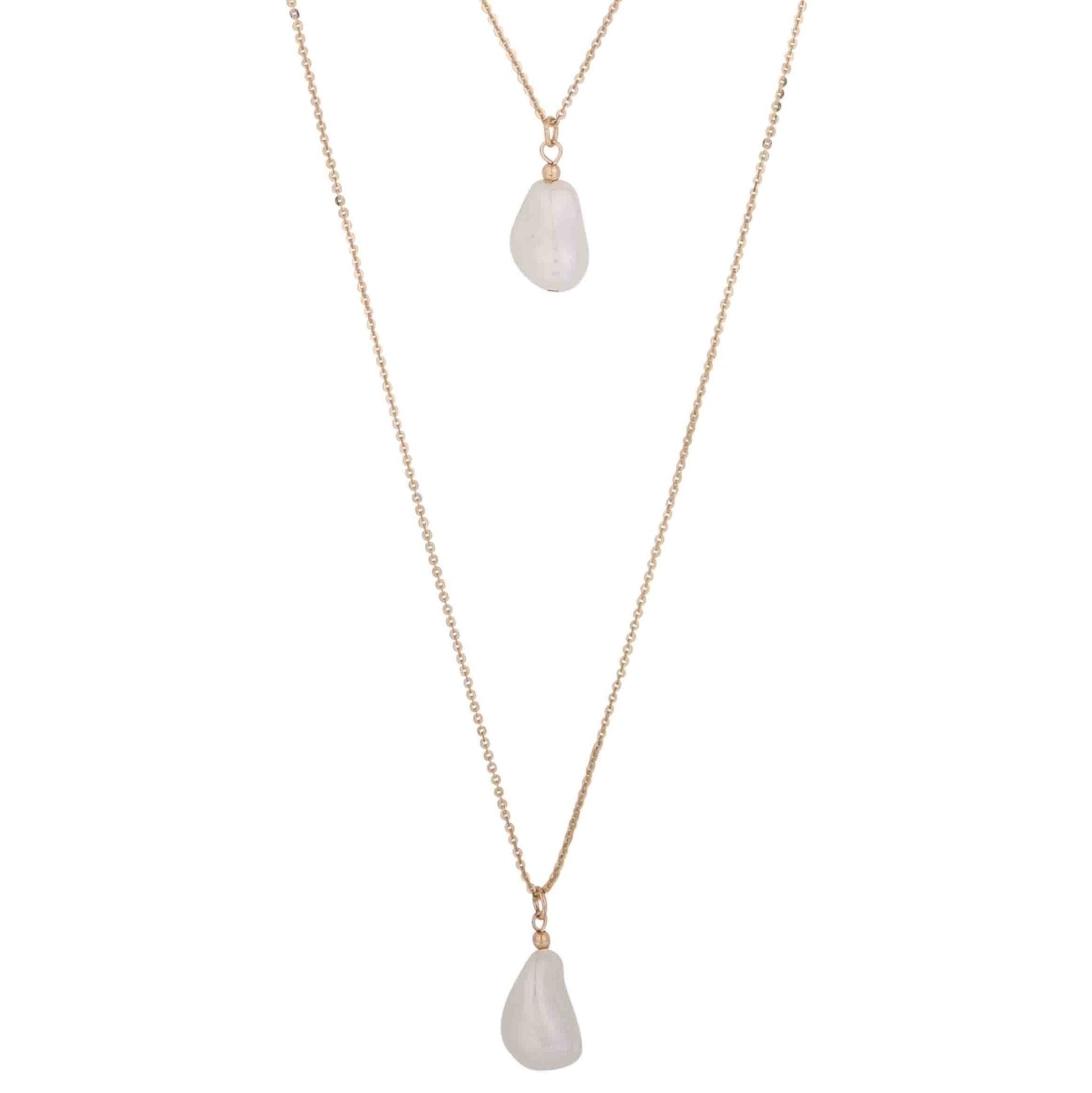 Merx Drop Pearl NecklaceJewelryPosh Boutique