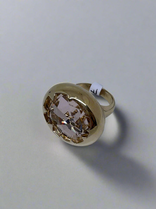 Merx Gold Crown & Jewel RingJewelryPosh Boutique