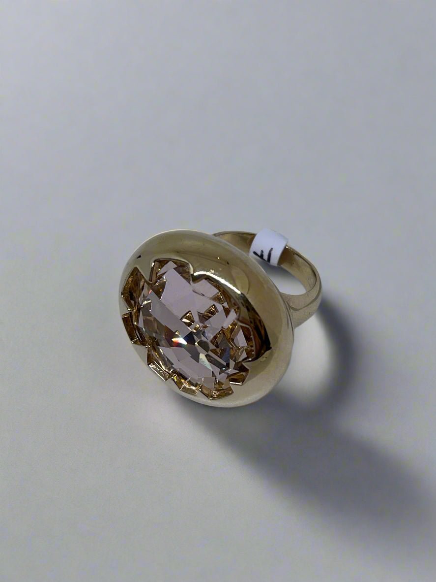 Merx Gold Crown & Jewel RingJewelryPosh Boutique